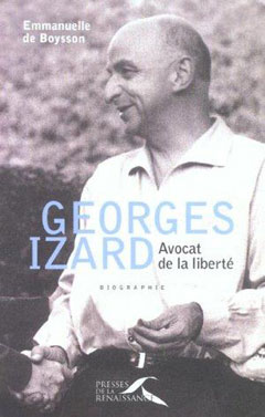 Georges Izard, avocat de la liberté